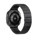 Pitaka Carbon Samsung Galaxy Watch Ultra 2024 / 2025 / 2026 (47mm) szíj, Carbon Fiber, fekete