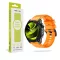 Mobile Origin Garmin szíj, szilikon, 22mm, narancs
