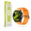 Mobile Origin Garmin szíj, szilikon, 22mm, narancs
