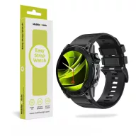 Mobile Origin Garmin szíj, szilikon, 22mm, fekete