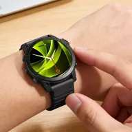 Mobile Origin Garmin szíj, szilikon, 22mm, fekete