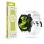 Mobile Origin Garmin szíj, szilikon, 22mm, fehér