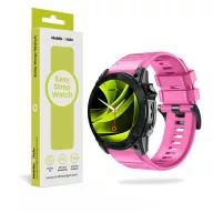 Mobile Origin Garmin szíj, szilikon, 22mm, rózsaszín