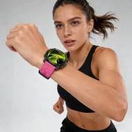 Mobile Origin Garmin szíj, szilikon, 22mm, rózsaszín