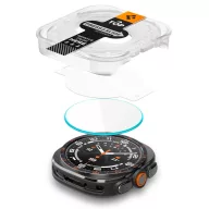   Spigen Glas.tR EZ Fit Samsung Galaxy Watch Ultra 2 (2026) tempered kijelzővédő fólia felhelyező kerettel (2db)