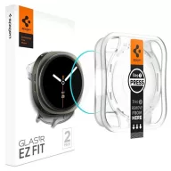   Spigen Glas.tR EZ Fit Samsung Galaxy Watch 8 / 9 (44mm) tempered kijelzővédő fólia felhelyező kerettel (2db)