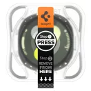 Spigen Glas.tR EZ Fit Samsung Galaxy Watch 8 / 9 (44mm) tempered kijelzővédő fólia felhelyező kerettel (2db)