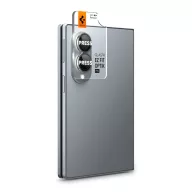   Spigen Glas.tR EZ Fit Optik Pro Samsung Galaxy Z Fold 8 Tempered kameralencse-védő fólia felhelyező kerettel, fekete (2db)