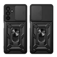   Tech-Protect Camshield Pro Motorola G67 / G77 / G87 strapabíró tok kameravédelemmel, kitámasztóval, fekete