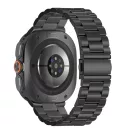 Tech-Protect Samsung Galaxy Watch Ultra 2024 / 2025 / 2026 (47mm) szíj, rozsdamentes acél, fekete