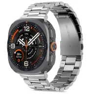   Tech-Protect Samsung Galaxy Watch Ultra 2024 / 2025 / 2026 (47mm) szíj, rozsdamentes acél, ezüst
