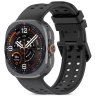   Tech-Protect Silicone Air Samsung Galaxy Watch Ultra 2024 / 2025 / 2026 (47mm) szíj, fekete