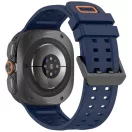 Tech-Protect Silicone Air Samsung Galaxy Watch Ultra 2024 / 2025 / 2026 (47mm) szíj, kék
