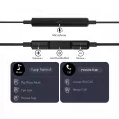 Tech-Protect UltraBoost G4 USB-C vezetékes fülhallgató hangerőszabályzóval, mikrofonnal, fekete