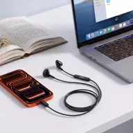   Tech-Protect UltraBoost G4 USB-C vezetékes fülhallgató hangerőszabályzóval, mikrofonnal, fekete