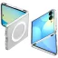Spigen Airskin Samsung Galaxy Z Flip 8 tok, MagSafe, Clear White, átlátszó