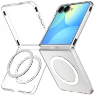   Spigen Airskin Samsung Galaxy Z Flip 8 tok, MagSafe, Clear White, átlátszó
