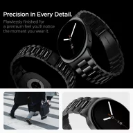   Spigen Modern Fit 316L Samsung Galaxy Watch 8 / Watch 8 Classic (40/44/46mm) szíj, fekete