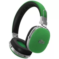   Lacoste Petit Pique LH03 vezeték nélküli fejhallgató, BT5.4, ANC, zöld