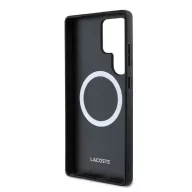   Lacoste Iconic Petit Pique Woven Logo Samsung Galaxy S25 Ultra MagSafe tok, piros