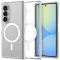 Spigen Airskin Zero Samsung Galaxy Z Fold 8 Ultra tok, MagSafe, Clear White, átlátszó