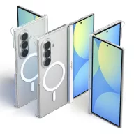   Spigen Airskin Zero Samsung Galaxy Z Fold 8 Ultra tok, MagSafe, Clear White, átlátszó