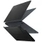 UNIQ Lyden Versa Apple Macbook Air 13 M2-M5 2023-2026 tok kitámasztóval, Black, fekete