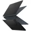 UNIQ Lyden Versa Apple Macbook Air 13 M2-M5 2023-2026 tok kitámasztóval, Black, fekete