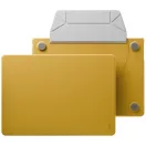 UNIQ Lyden Versa Apple Macbook Air 13 M2-M5 2023-2026 tok kitámasztóval, sárga