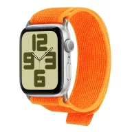   OBAL:ME Apple Watch 42/44/45/49mm szilikon szíj, M-L, narancs