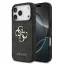 Guess PU 4G Metal Logo Apple iPhone 18 Pro hátlap tok, fekete