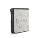 Guess PU Leather 4G Samsung Galaxy Z Flip 8 hátlap tok, MagSafe, rózsaszín