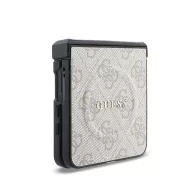   Guess PU Leather 4G Samsung Galaxy Z Flip 8 hátlap tok, MagSafe, rózsaszín