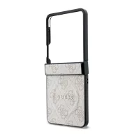   Guess PU Leather 4G Samsung Galaxy Z Flip 8 hátlap tok, MagSafe, rózsaszín