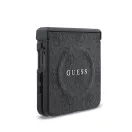 Guess PU Leather 4G Samsung Galaxy Z Flip 8 hátlap tok, MagSafe, fekete