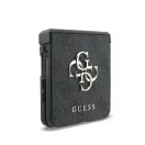 Guess PU Leather 4G Samsung Galaxy Z Flip 8 hátlap tok, MagSafe, szürke