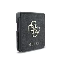   Guess PU Leather 4G Samsung Galaxy Z Flip 8 hátlap tok, MagSafe, szürke