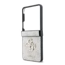 Guess PU Leather 4G Samsung Galaxy Z Flip 8 hátlap tok, MagSafe, rózsaszín