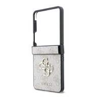   Guess PU Leather 4G Samsung Galaxy Z Flip 8 hátlap tok, MagSafe, rózsaszín