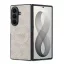 Guess PU Leather 4G Samsung Galaxy Z Fold 8 Ultra hátlap tok, MagSafe, rózsaszín