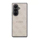 Guess PU Leather 4G Samsung Galaxy Z Fold 8 Ultra hátlap tok, MagSafe, rózsaszín