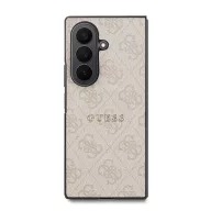   Guess PU Leather 4G Samsung Galaxy Z Fold 8 Ultra hátlap tok, MagSafe, rózsaszín