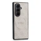 Guess PU Leather 4G Samsung Galaxy Z Fold 8 Ultra hátlap tok, MagSafe, rózsaszín