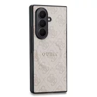  Guess PU Leather 4G Samsung Galaxy Z Fold 8 Ultra hátlap tok, MagSafe, rózsaszín
