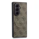 Guess PU Leather 4G Samsung Galaxy Z Fold 8 Ultra hátlap tok, MagSafe, barna
