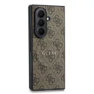   Guess PU Leather 4G Samsung Galaxy Z Fold 8 Ultra hátlap tok, MagSafe, barna