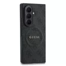 Guess PU Leather 4G Samsung Galaxy Z Fold 8 Ultra hátlap tok, MagSafe, fekete