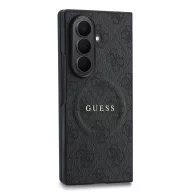   Guess PU Leather 4G Samsung Galaxy Z Fold 8 Ultra hátlap tok, MagSafe, fekete