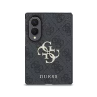   Guess PU Leather 4G Samsung Galaxy Z Fold 8 hátlap tok, MagSafe, szürke