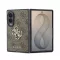 Guess PU Leather 4G Samsung Galaxy Z Fold 8 hátlap tok, MagSafe, barna